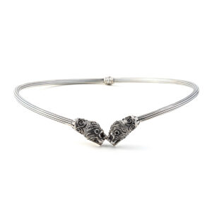 Lion Head Necklace – 925 Sterling Silver