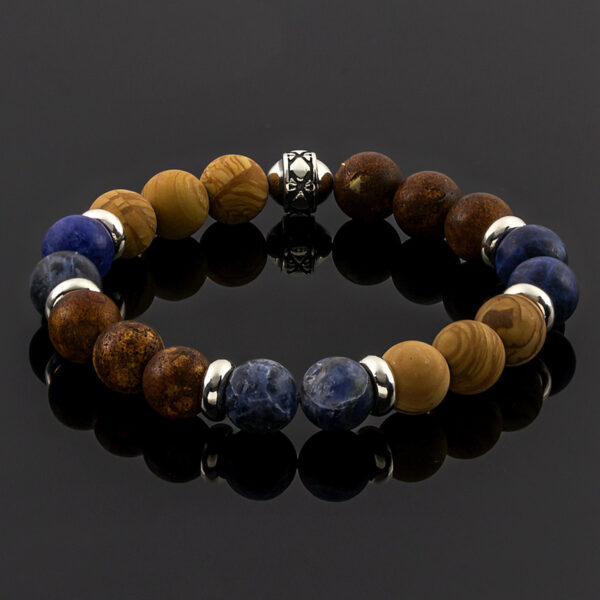 Sterling Silver Multi Stone Bracelet