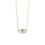 Eye Necklace – 9K Gold