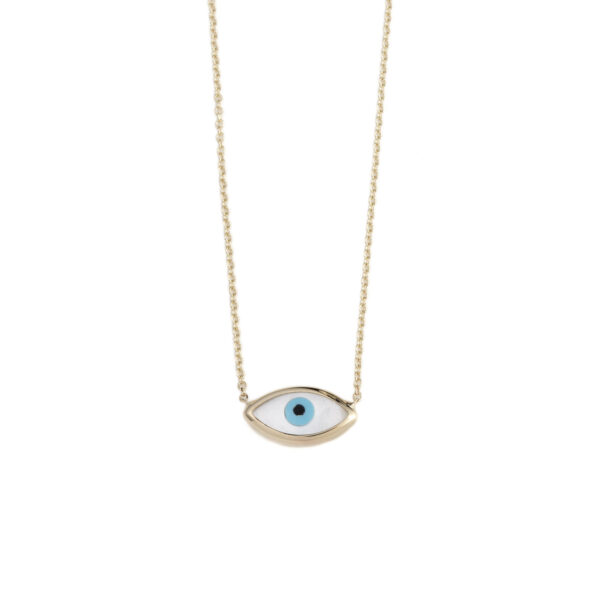 Eye Necklace – 9K Gold