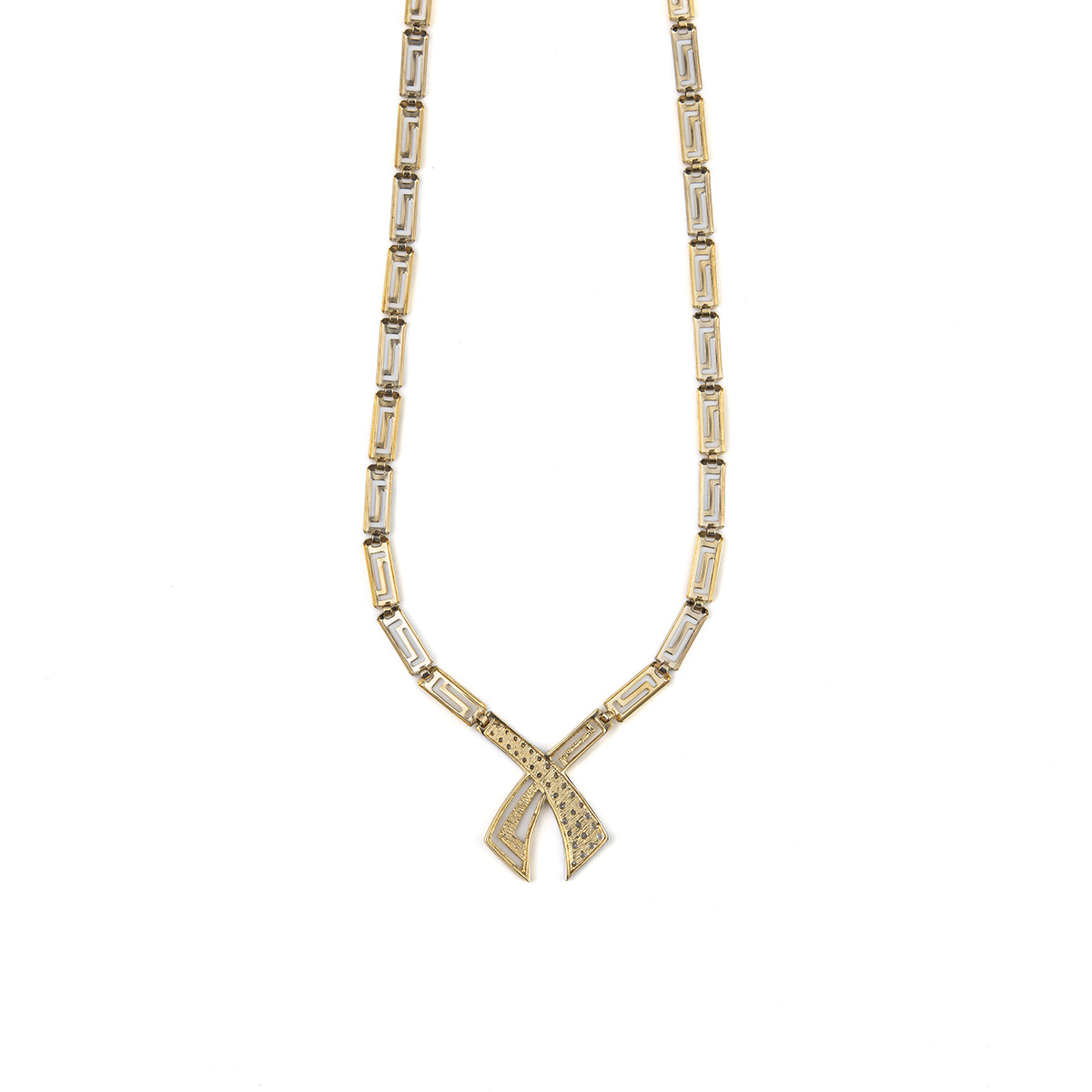 Versace Gold Medusa & Greek Key Necklace | Queen jewelry, Versace jewelry,  Jewelry