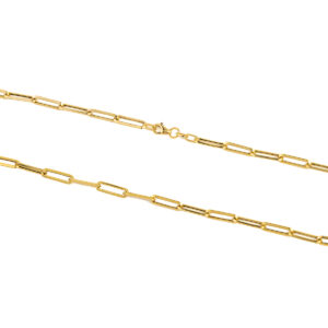 14k Gold Paperclip Chain