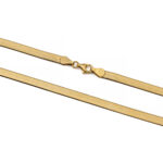 Snake Chain - 925 Sterling Silver and Gold Plated