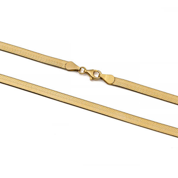 Snake Chain - 925 Sterling Silver and Gold Plated