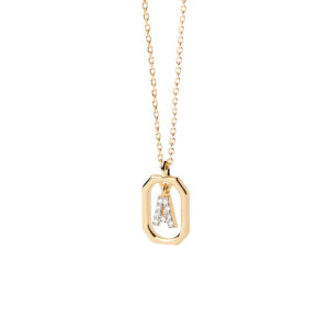 Mini Letter A Necklace