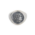 Sterling Silver Ring Alexander the Great