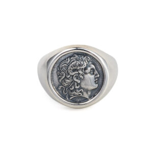 Sterling Silver Ring Alexander the Great