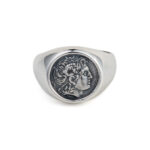 925 Sterling Silver Alexander the Great Ring