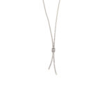 Knot Necklace in Sterling Silver