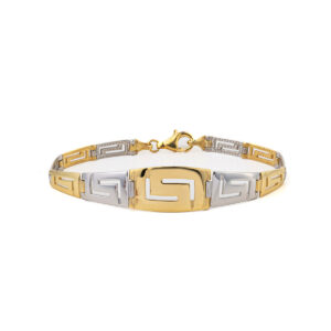 Meander-Greek Key Bracelet