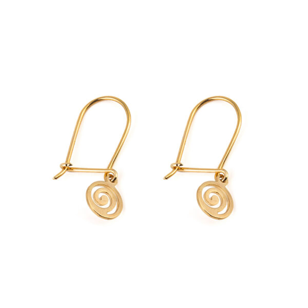 Spiral Dangle Earrings