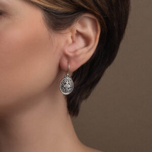 Gerochristo - Mediterranean earrings in 925 Sterling Silver
