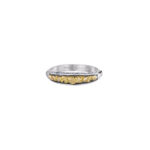 Gerochristo - Shells and starfish ring in 18K Gold and Sterling Silver