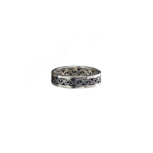Gerochristo - Kyma band ring in Sterling Silver