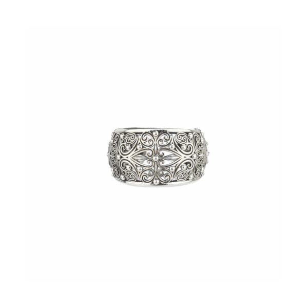Gerochristo - Kallisto Ring in oxidized silver 925