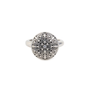 Gerochristo - Kallisto Ring oxidized silver 925