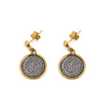 Minoan Phaistos Disc Earrings