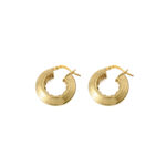 Chunky Meander Hoop Earrings