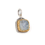 Gerochristo - Dione square pendant with Mother of Pearl