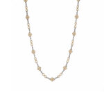 Gerochristo - Flower Chain handmade in Sterling Silver
