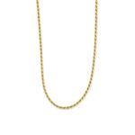 Αλυσίδα Rope 40 cm – Eπιχρυσωμένo Ασήμι 925 - Image 2