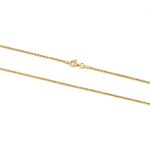 Rope Chain 925 Sterling Silver and Gold Plated