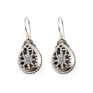 Gerochristo - Harmony Drop Earrings in Sterling Silver