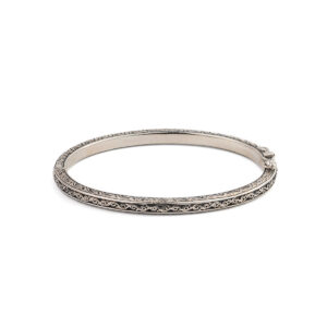 Gerochristo - Bangle Bracelet in Sterling Silver