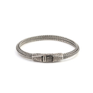 Gerochristo - Triangular chain Bracelet in Sterling silver
