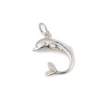 Dolphin Pendant - 925 Sterling Silver