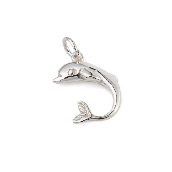 Dolphin Pendant - 925 Sterling Silver