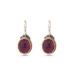 Gerochristo - Iris Oval Earrings in Sterling Silver