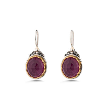 Gerochristo - Iris Oval Earrings in Sterling Silver
