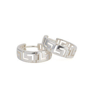 Greca Earrings - 925 Sterling Silver