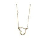 Heart Necklace - 14k Gold