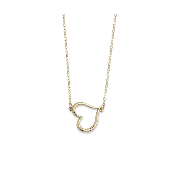 Heart Necklace - 14k Gold