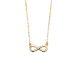 Infinity Necklace - 14k Gold
