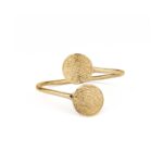 14k Gold Double Phaistos Disc Ring