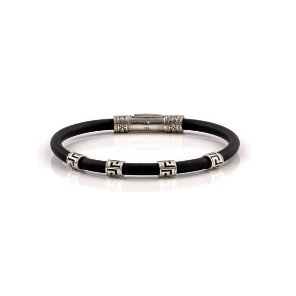 Greek Key Bracelet - Carbon polymide