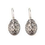 Gerochristo - Roxana Oval Earrings in Sterling Silver - Image 2
