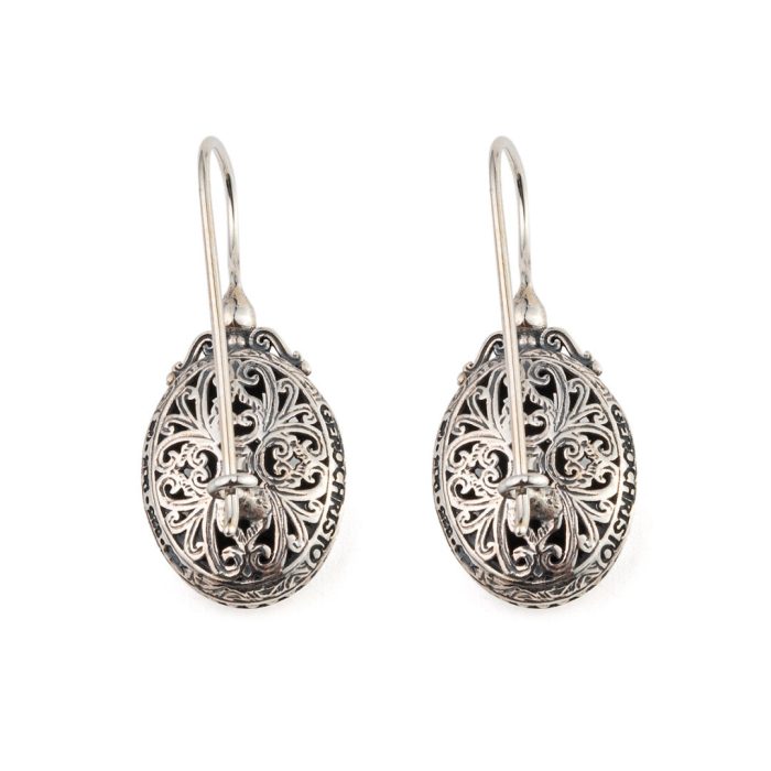 Gerochristo - Roxana Oval Earrings in Sterling Silver - Image 2