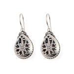 Gerochristo - Harmony Drop Earrings in Sterling Silver