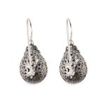 Gerochristo - Harmony Drop Earrings in Sterling Silver - Image 2