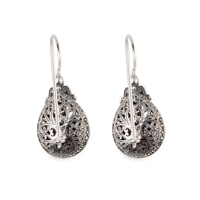Gerochristo - Harmony Drop Earrings in Sterling Silver - Image 2