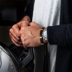 Δερμάτινο Βραχιόλι Μαίανδρος - Χρυσό 14Κ & Ασήμι 925 - Image 2