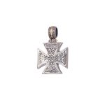 Gerochristo - Maltese Patmos cross in 18K Gold & Sterling Silver - Image 3