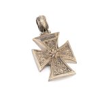 Gerochristo - Maltese Patmos cross in Sterling Silver - Image 3