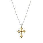 Gerochristo - Aretousa Cross in 18K Gold and Sterling silver - Image 3