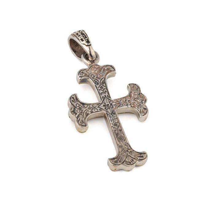 Gerochristo – Βυζαντινός Σταυρός από Χρυσό 18K και Ασήμι 925 - Image 2