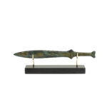 Spartan Soldier Sword on Marble Base - Bronze - Image 2